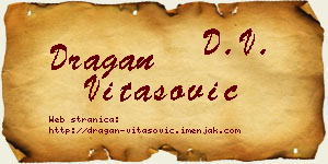 Dragan Vitasović vizit kartica